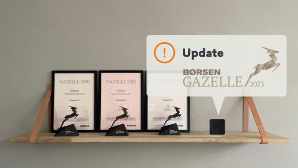Fourth year in a row: Trusted receives Gazelle recognition